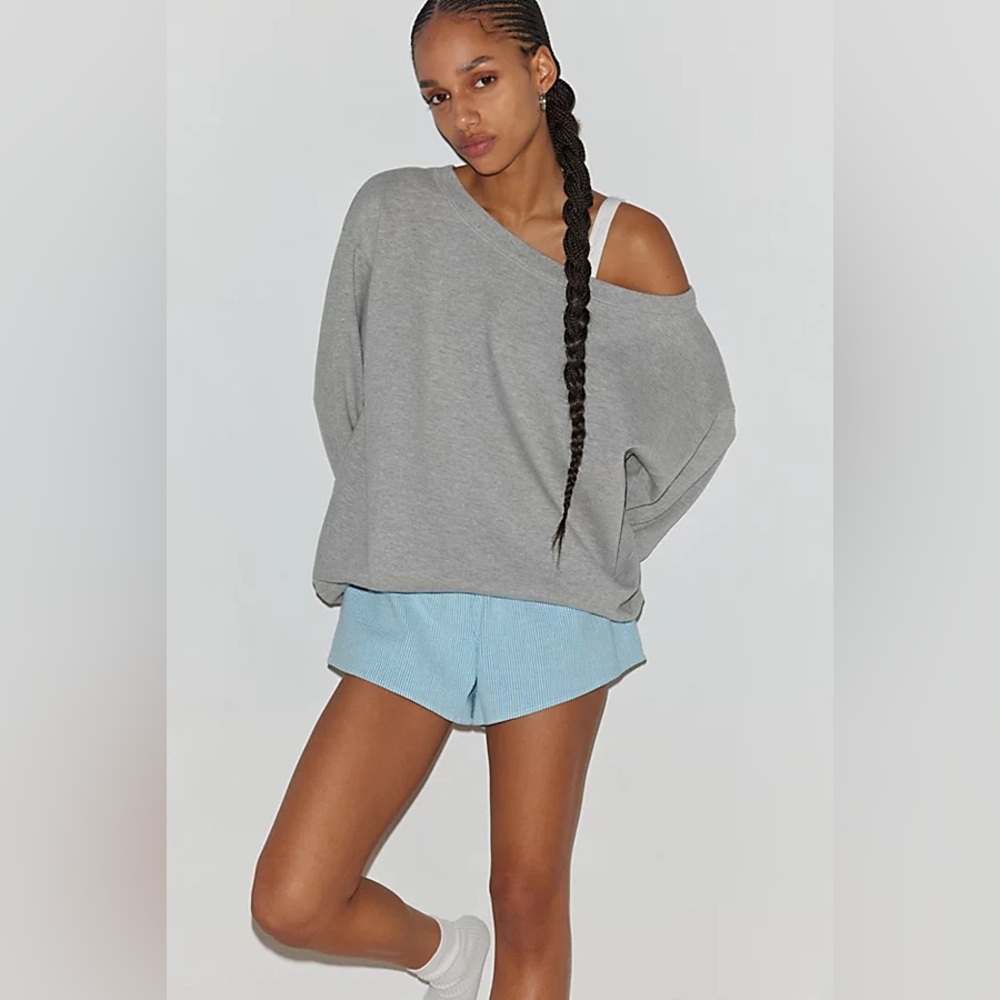 Urban Outfitters Out From Under Imani Oversized Off-The-Shoulder Sweatshirt